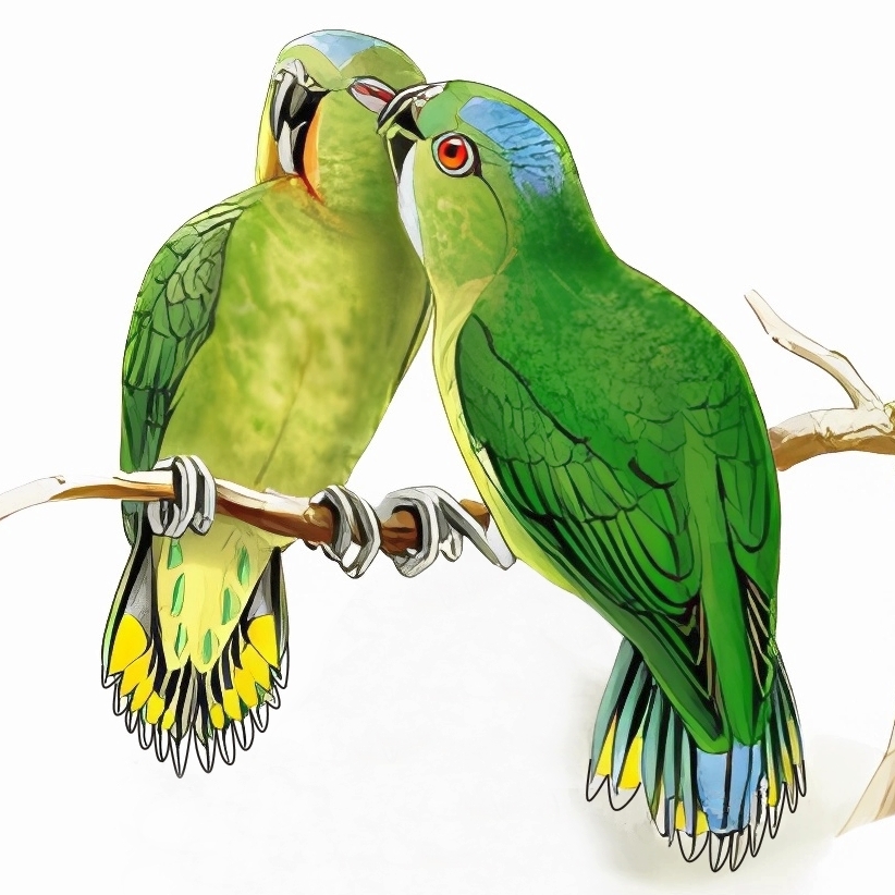 Finsch's Pygmy Parrot